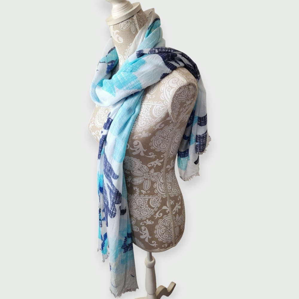 Chico's Floral Scarf/Wrap